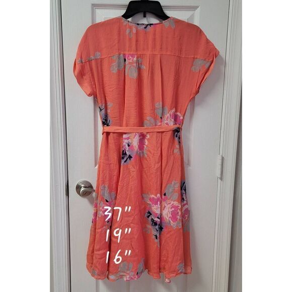 Boden Floral Fit & Flare Summer Dress 6 - Picture 2 of 10